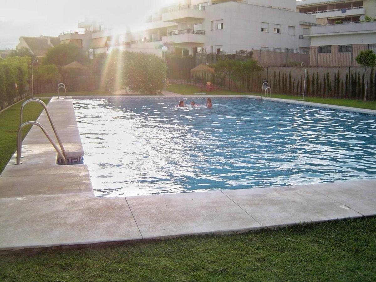 Casa Familiar Para 10 Con Jardin, Bbq, Terraza, Piscina Y Playa Cerca 贝纳尔马德纳 外观 照片
